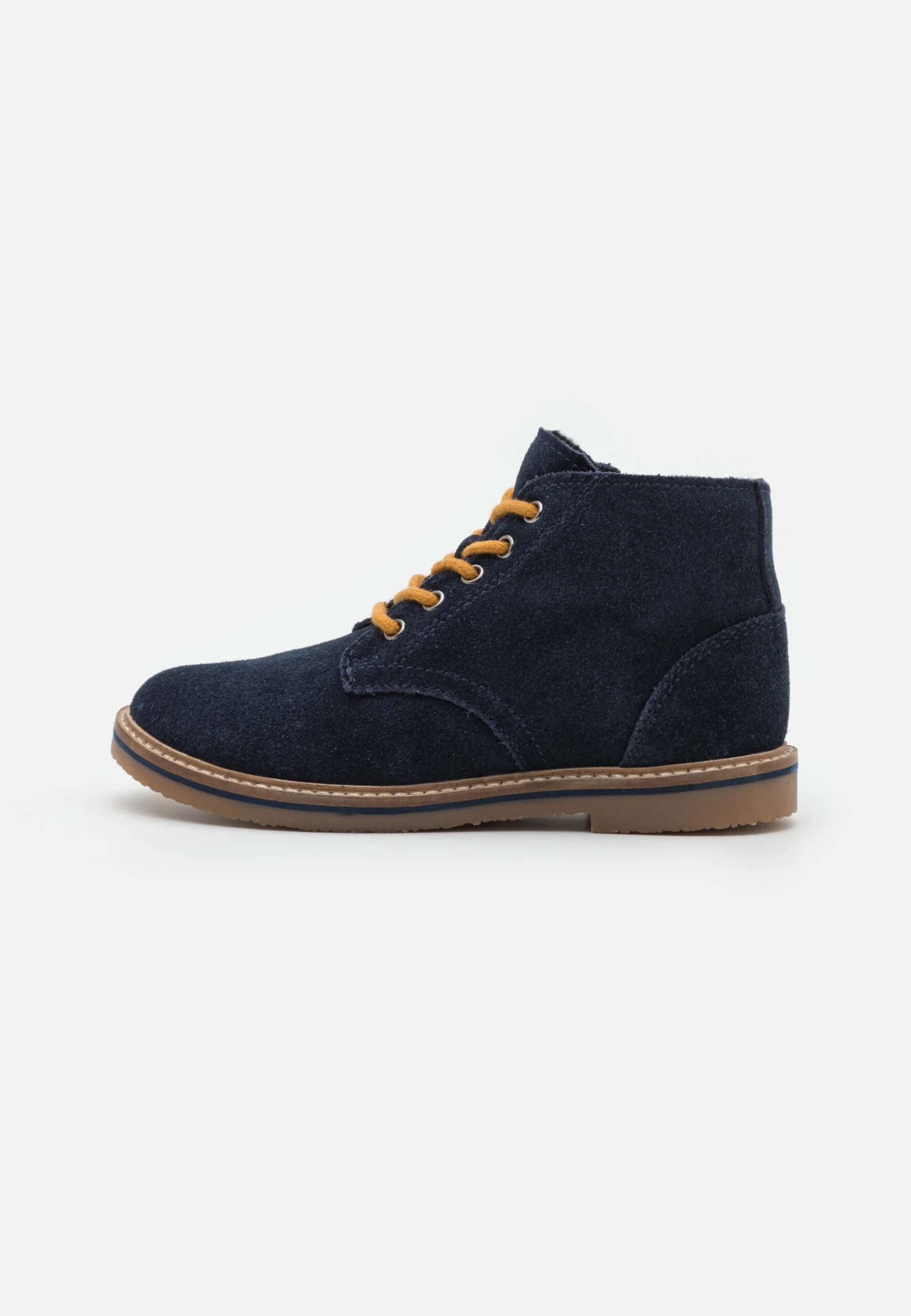 Friboo Leather - Botines Con Cordones - Dark Blue 1 Friboo Leather - Botines Con Cordones - Dark Blue