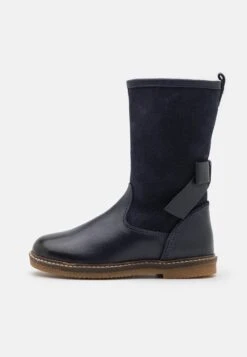 Friboo Leather - Botas - Dark Blue