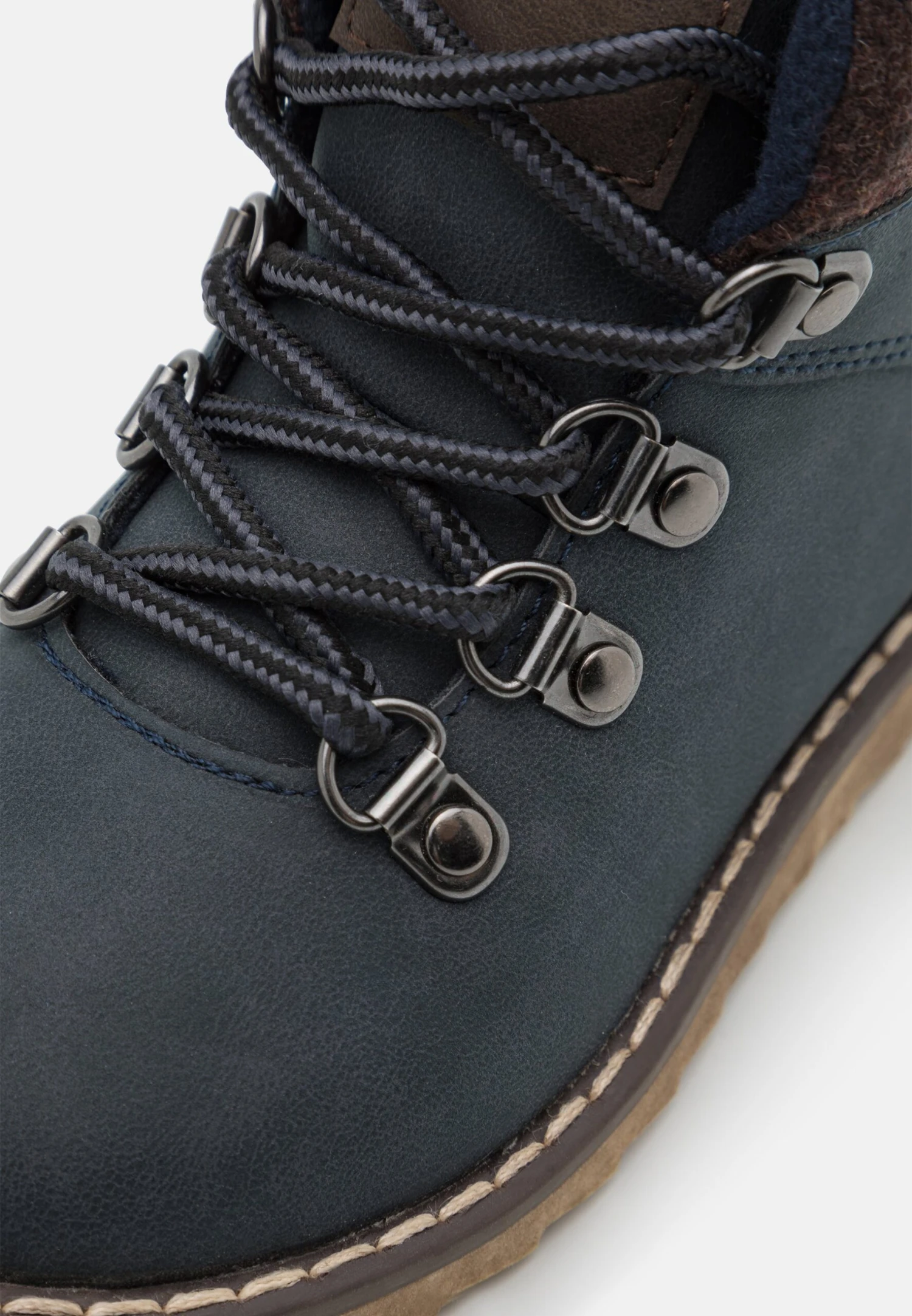 Friboo Botines Con Cordones - Dark Blue 6 Friboo Botines Con Cordones - Dark Blue - Image 6