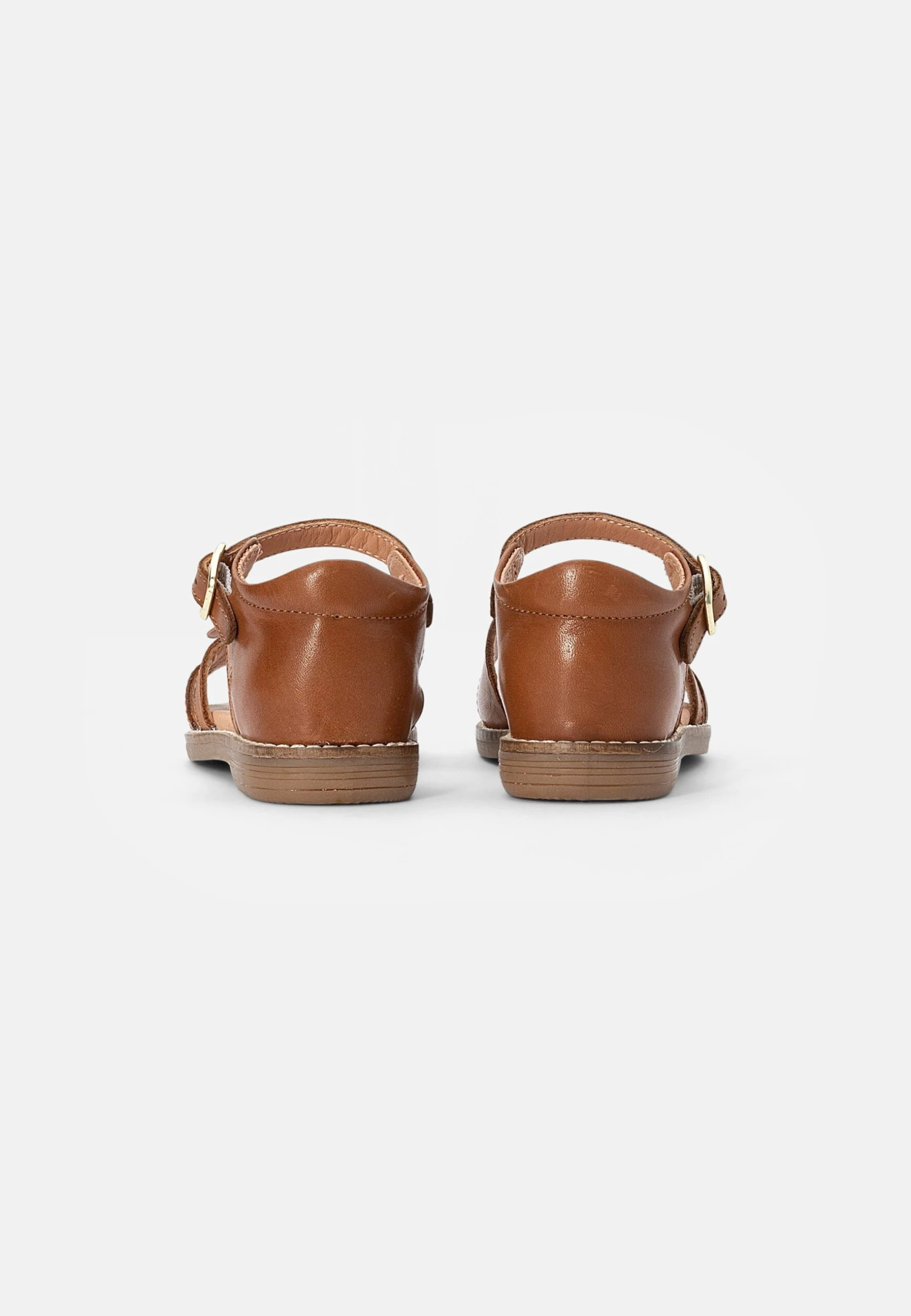 Friboo Leather Sandals - Sandalias - Cognac 3 Friboo Leather Sandals - Sandalias - Cognac - Image 3
