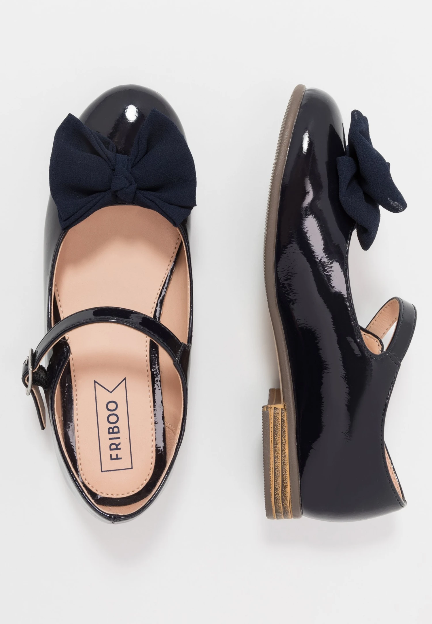 Friboo Bailarinas Con Hebilla - Dark Blue 1 Friboo Bailarinas Con Hebilla - Dark Blue