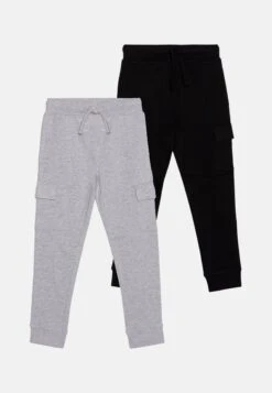 Friboo Unisex 2 Pack - Pantalones Deportivos - Grey/Black