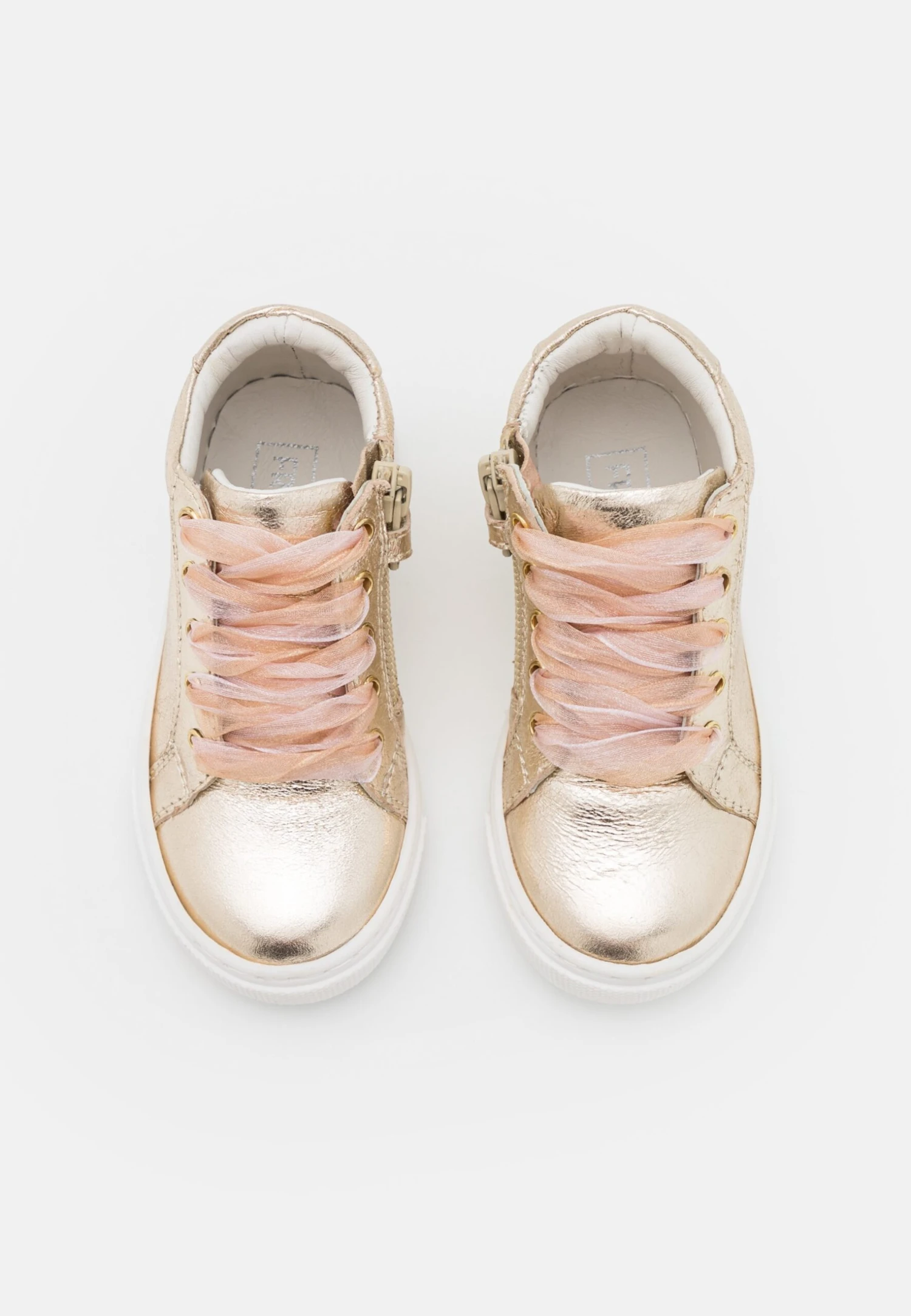 Friboo Leather - Zapatillas Altas - Gold 4 Friboo Leather - Zapatillas Altas - Gold - Image 4