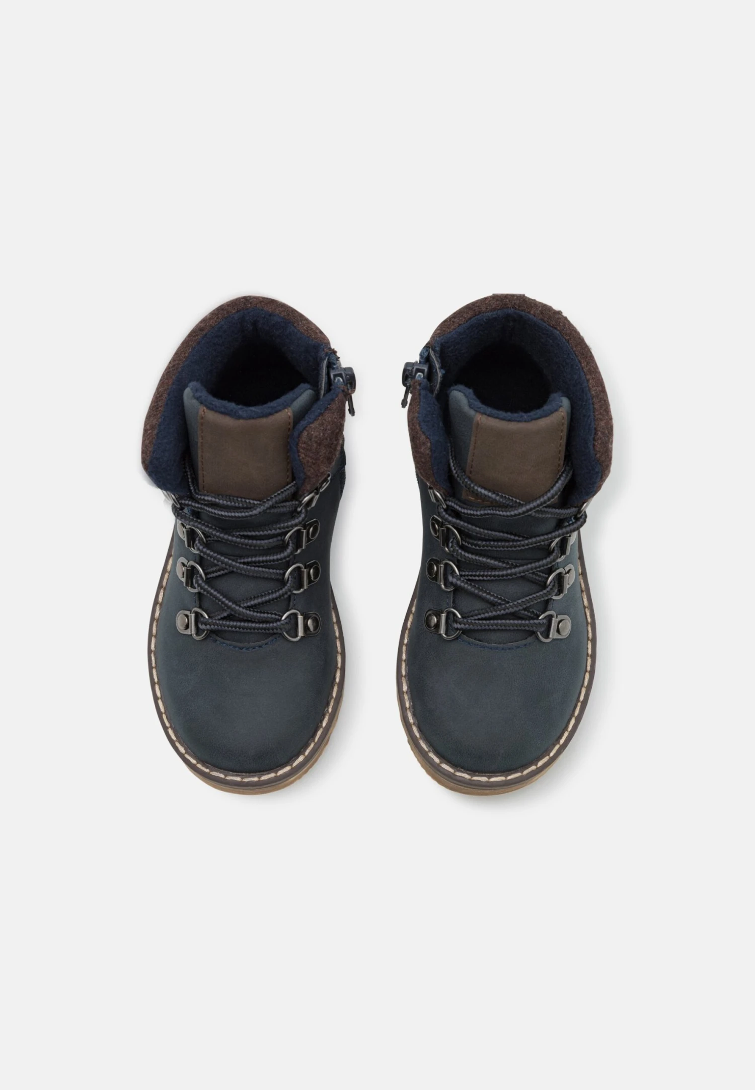 Friboo Botines Con Cordones - Dark Blue 4 Friboo Botines Con Cordones - Dark Blue - Image 4