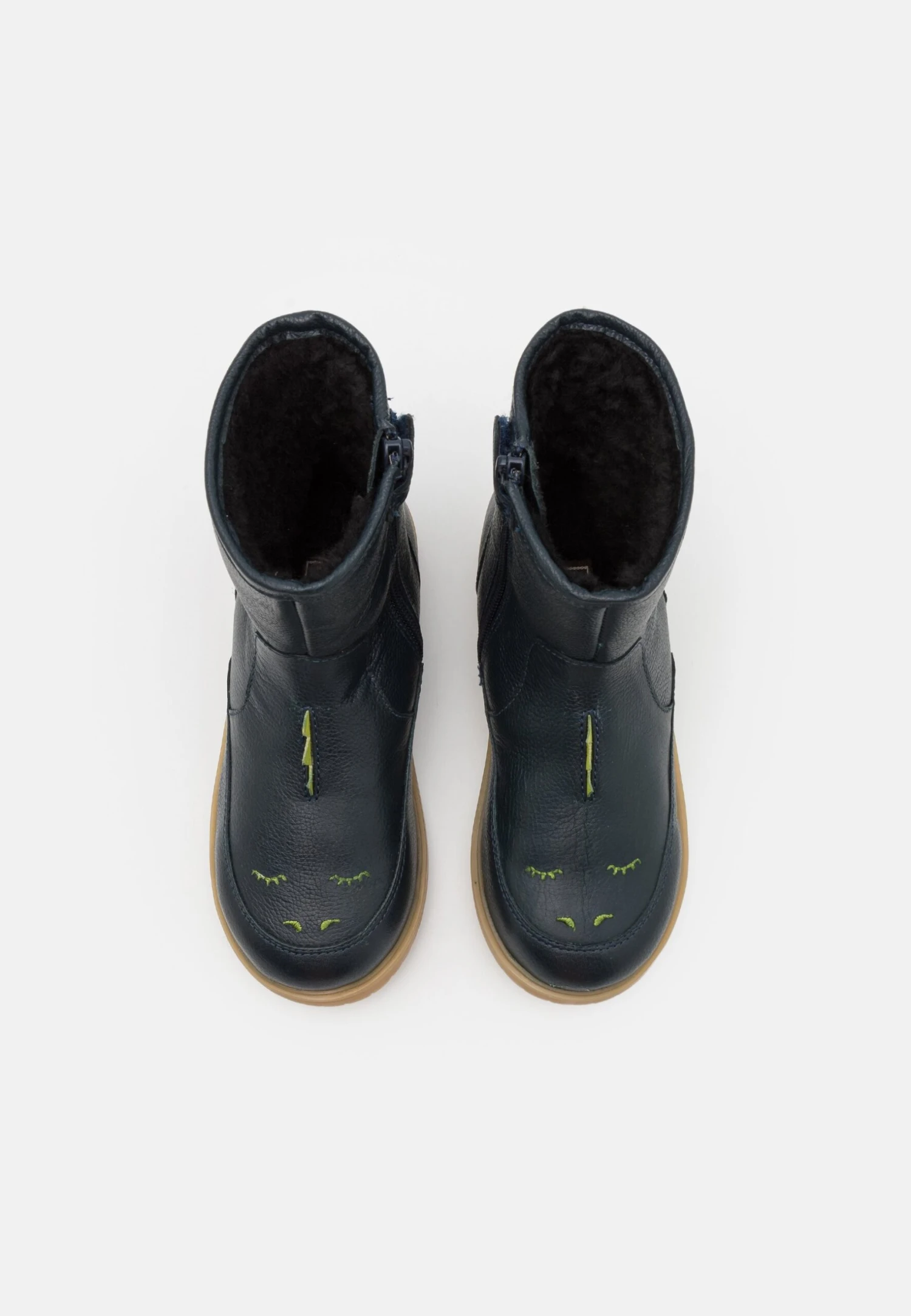 Friboo Leather - Botines - Dark Blue 4 Friboo Leather - Botines - Dark Blue - Image 4