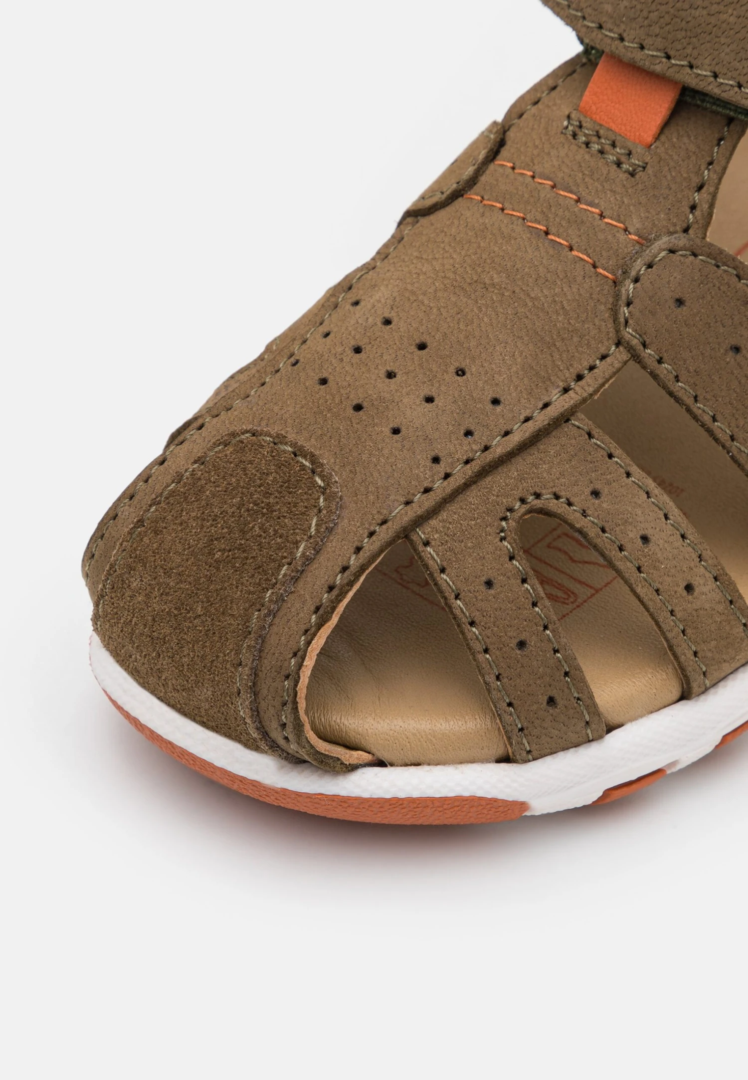 Friboo Leather - Sandalias - Khaki 6 Friboo Leather - Sandalias - Khaki - Image 6