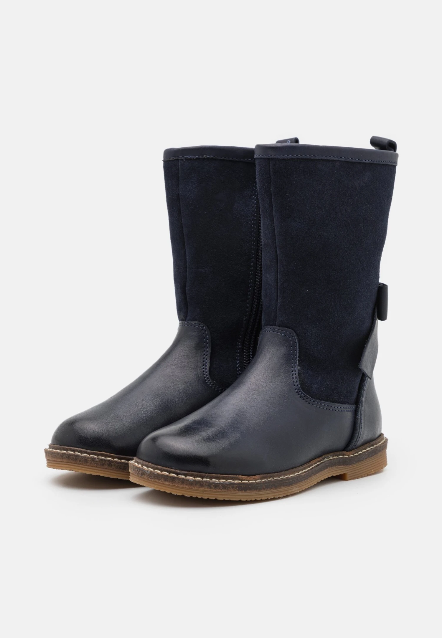 Friboo Leather - Botas - Dark Blue 2 Friboo Leather - Botas - Dark Blue - Image 2