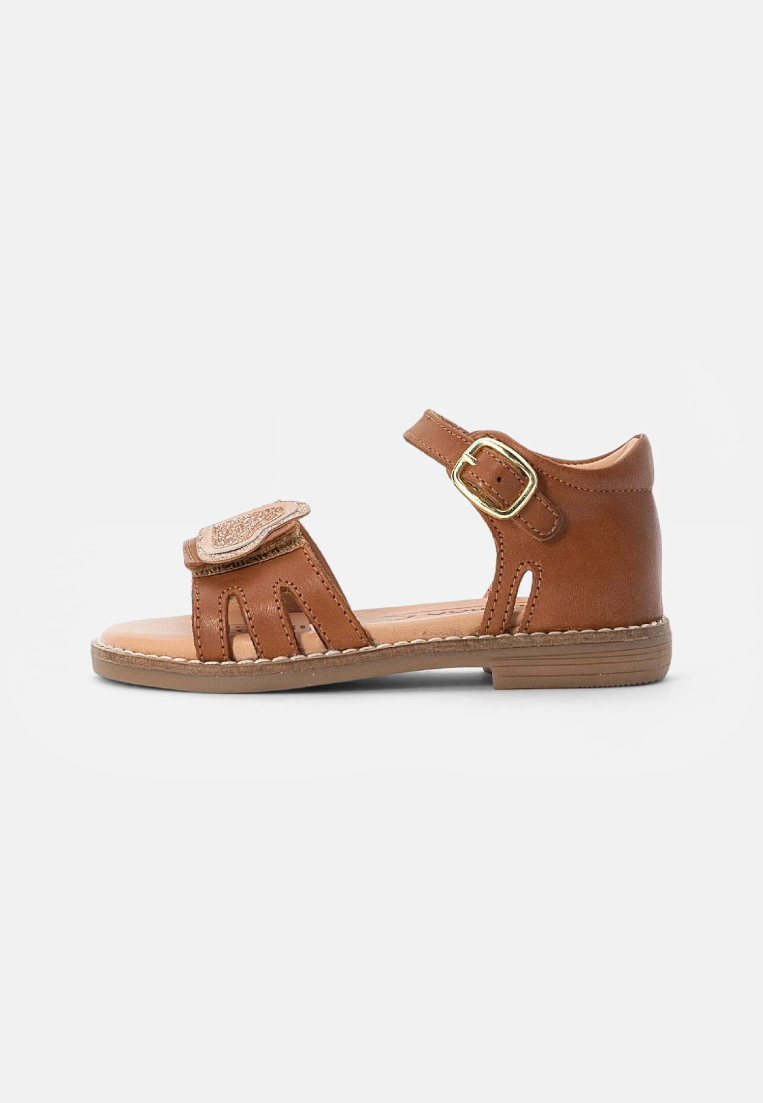 Friboo Leather Sandals - Sandalias - Cognac 2 Friboo Leather Sandals - Sandalias - Cognac - Image 2