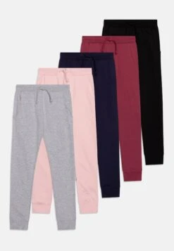 Friboo 5 Pack - Pantalones Deportivos - Pink/Grey/Red
