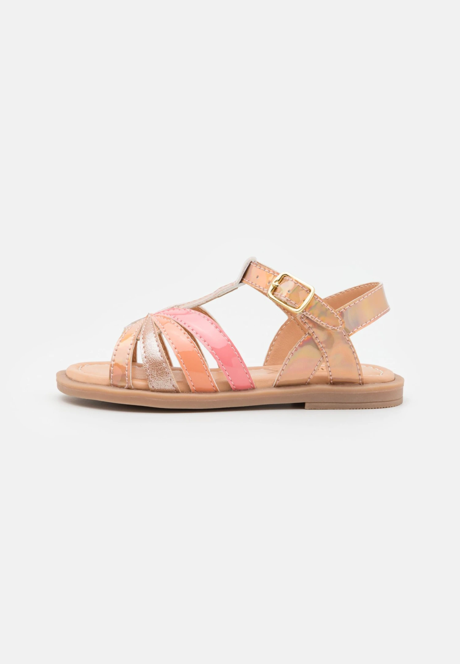 Friboo Sandalias - Rose Gold/Multi-Coloured 1 Friboo Sandalias - Rose Gold/Multi-Coloured