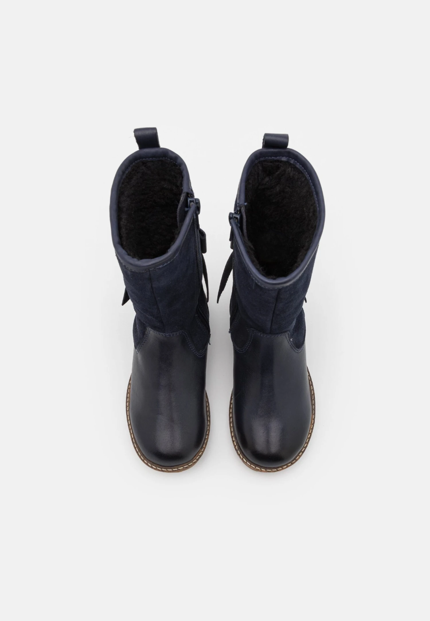 Friboo Leather - Botas - Dark Blue 4 Friboo Leather - Botas - Dark Blue - Image 4