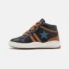 Friboo Leather - Zapatillas Altas - Dark Blue