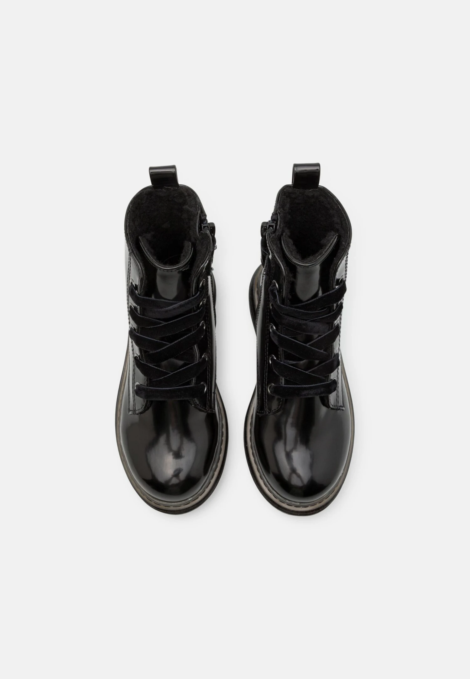 Friboo Botines Con Cordones - Black 4 Friboo Botines Con Cordones - Black - Image 4