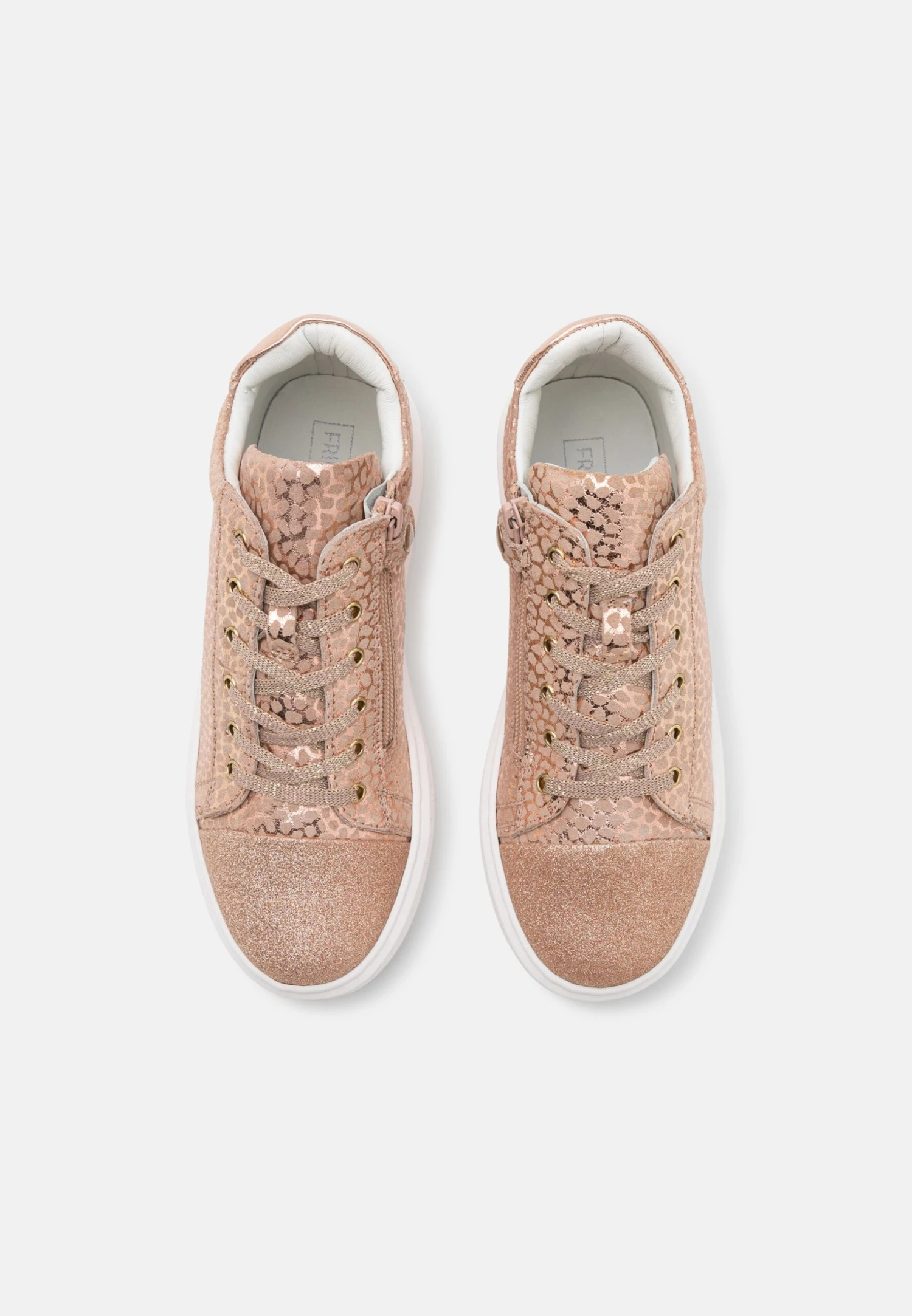 Friboo Leather - Zapatillas Altas - Rose Gold 4 Friboo Leather - Zapatillas Altas - Rose Gold - Image 4