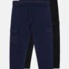 Friboo Unisex 2 Pack - Pantalones Deportivos - Dark Blue/Black