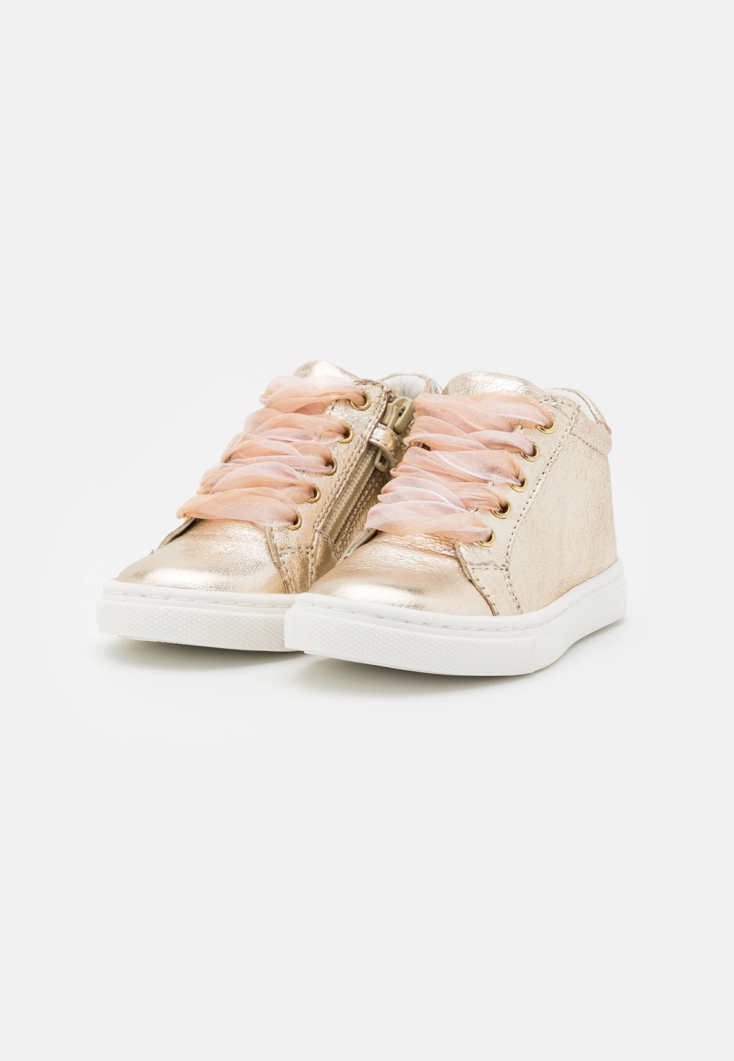 Friboo Leather - Zapatillas Altas - Gold 2 Friboo Leather - Zapatillas Altas - Gold - Image 2