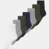 Friboo 7 Pack - Calcetines - Multi-Coloured/White/Grey