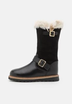 Friboo Leather - Botas Para La Nieve - Black
