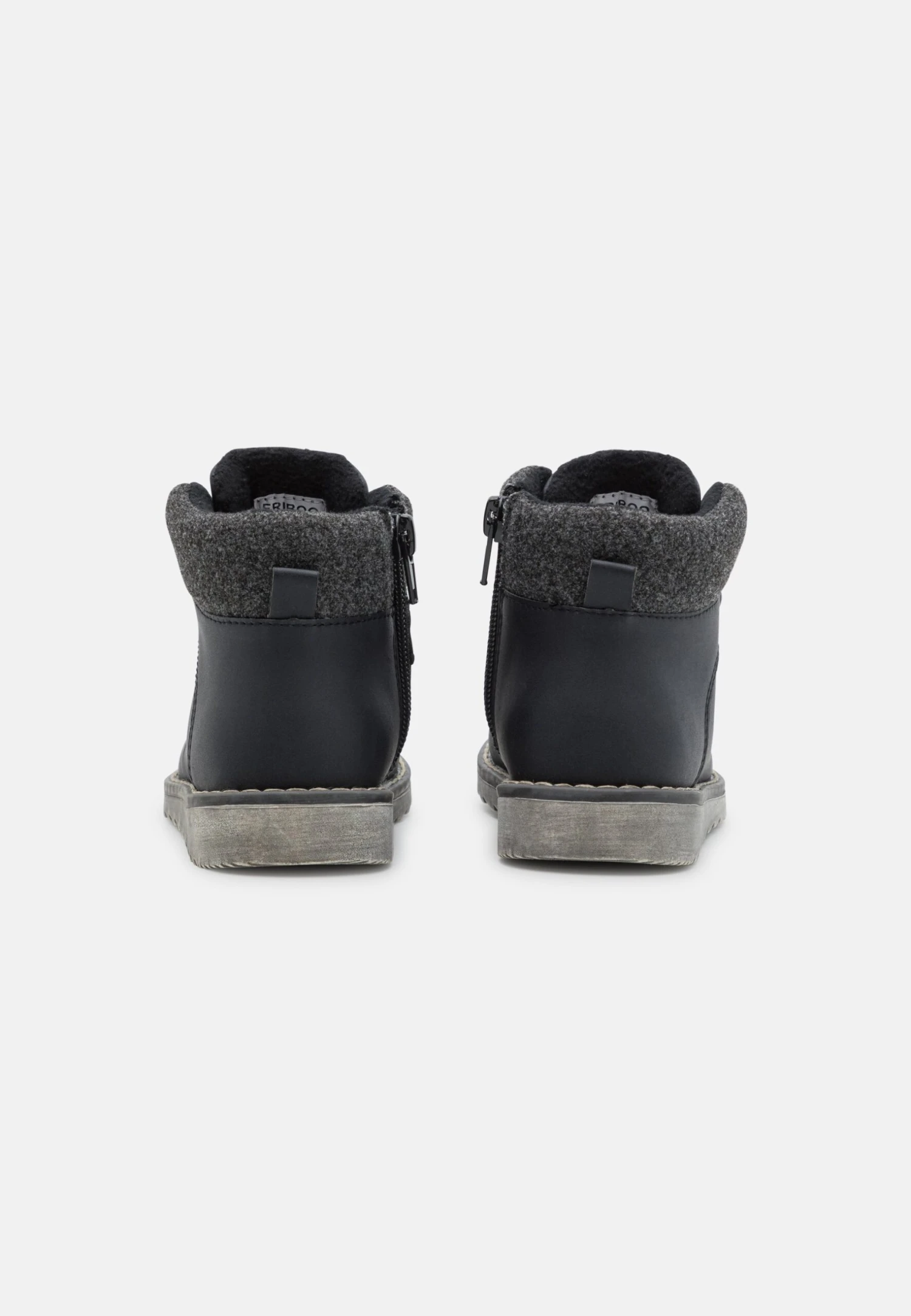 Friboo Botines Con Cordones - Black 3 Friboo Botines Con Cordones - Black - Image 3