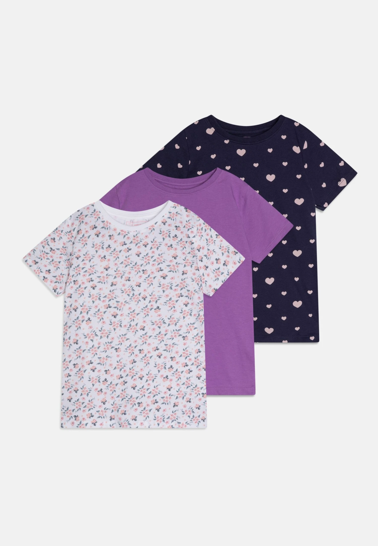 Friboo Camiseta Estampada - Blue /Purple/White 1 Friboo Camiseta Estampada - Blue /Purple/White