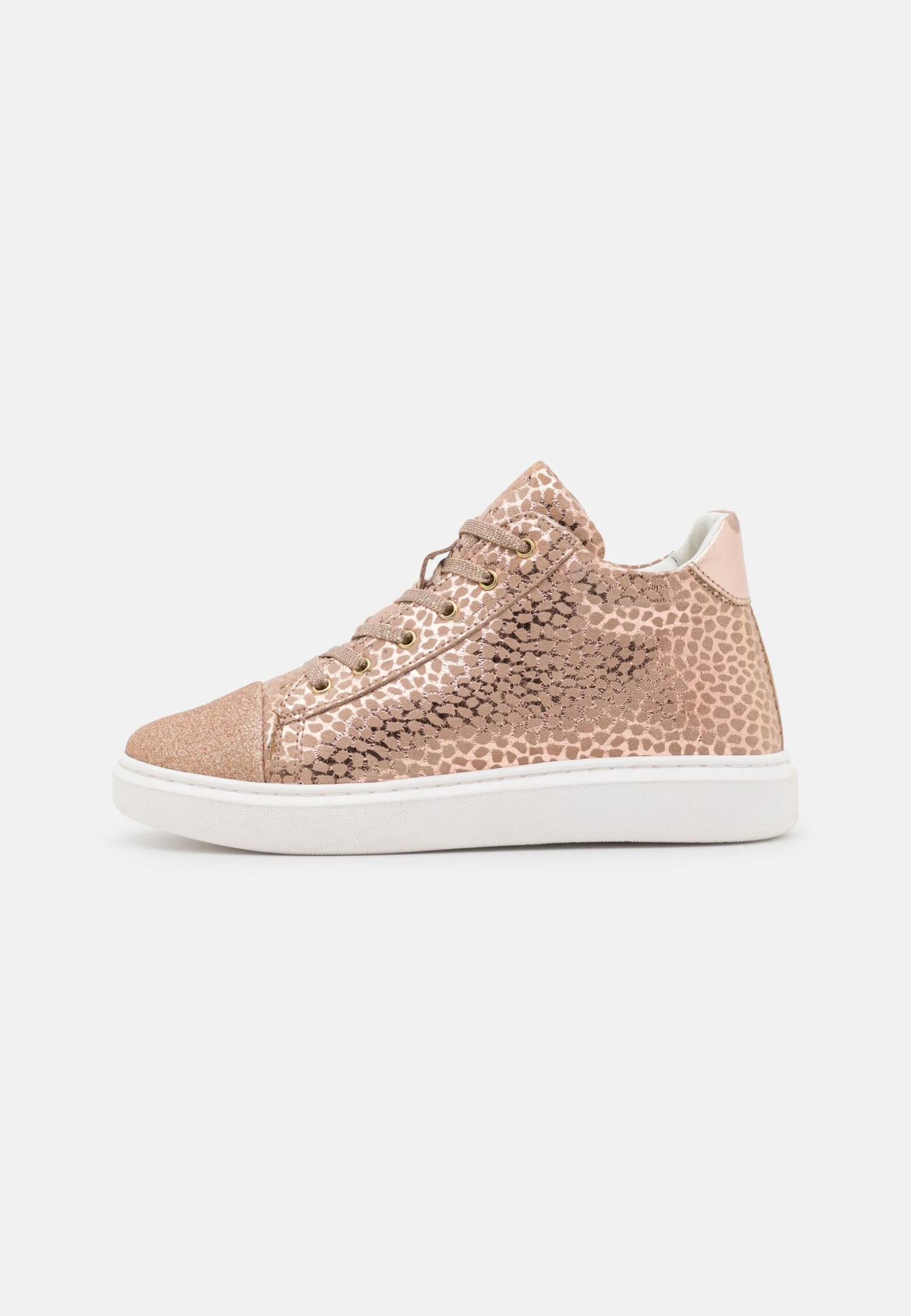 Friboo Leather - Zapatillas Altas - Rose Gold 1 Friboo Leather - Zapatillas Altas - Rose Gold