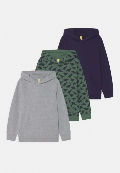 Friboo Hoodie 3 Pack - Sudadera - Blue/Olive/Light Grey -Friboo Tienda ce26139409004741931ba65f50b03fdf