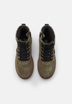 Friboo Leather - Botines Con Cordones - Khaki 9 Friboo Leather - Botines Con Cordones - Khaki -Friboo Tienda ceaaa599a05f4869abd8451200e3b9c4