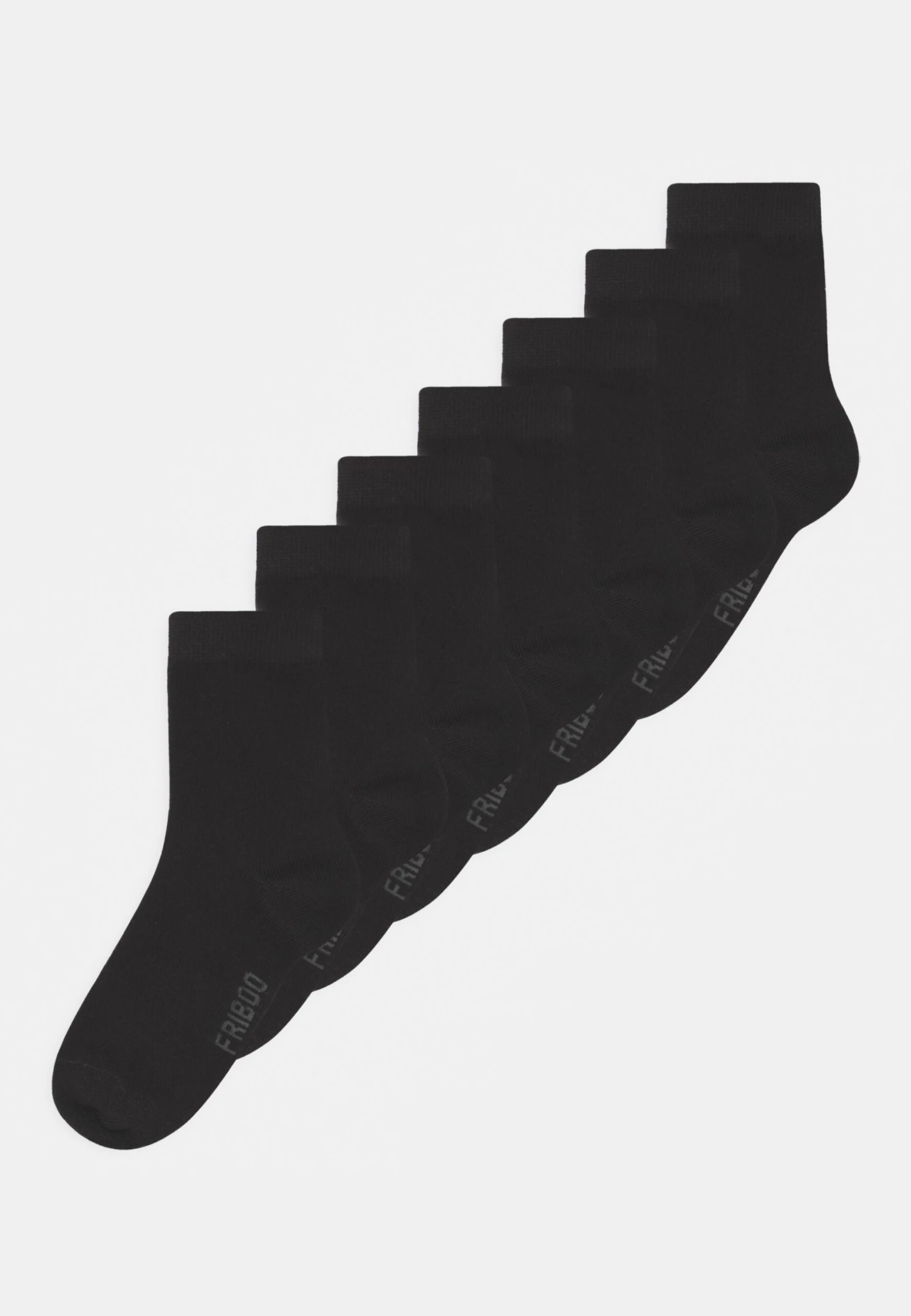 Friboo Unisex 7 Pack - Calcetines - Black 1 Friboo Unisex 7 Pack - Calcetines - Black