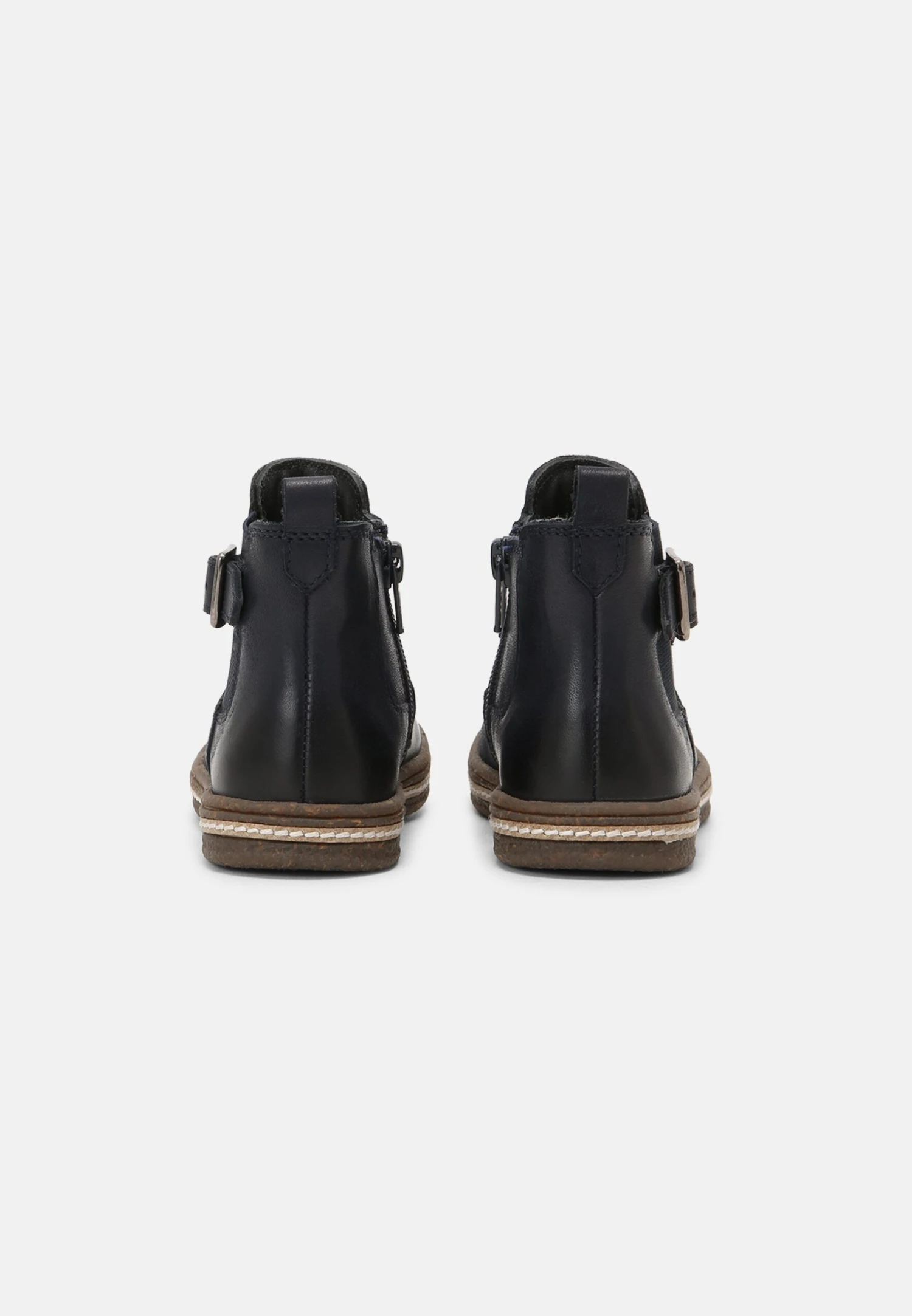 Friboo Leather Booties - Botines - Dark Blue 3 Friboo Leather Booties - Botines - Dark Blue - Image 3