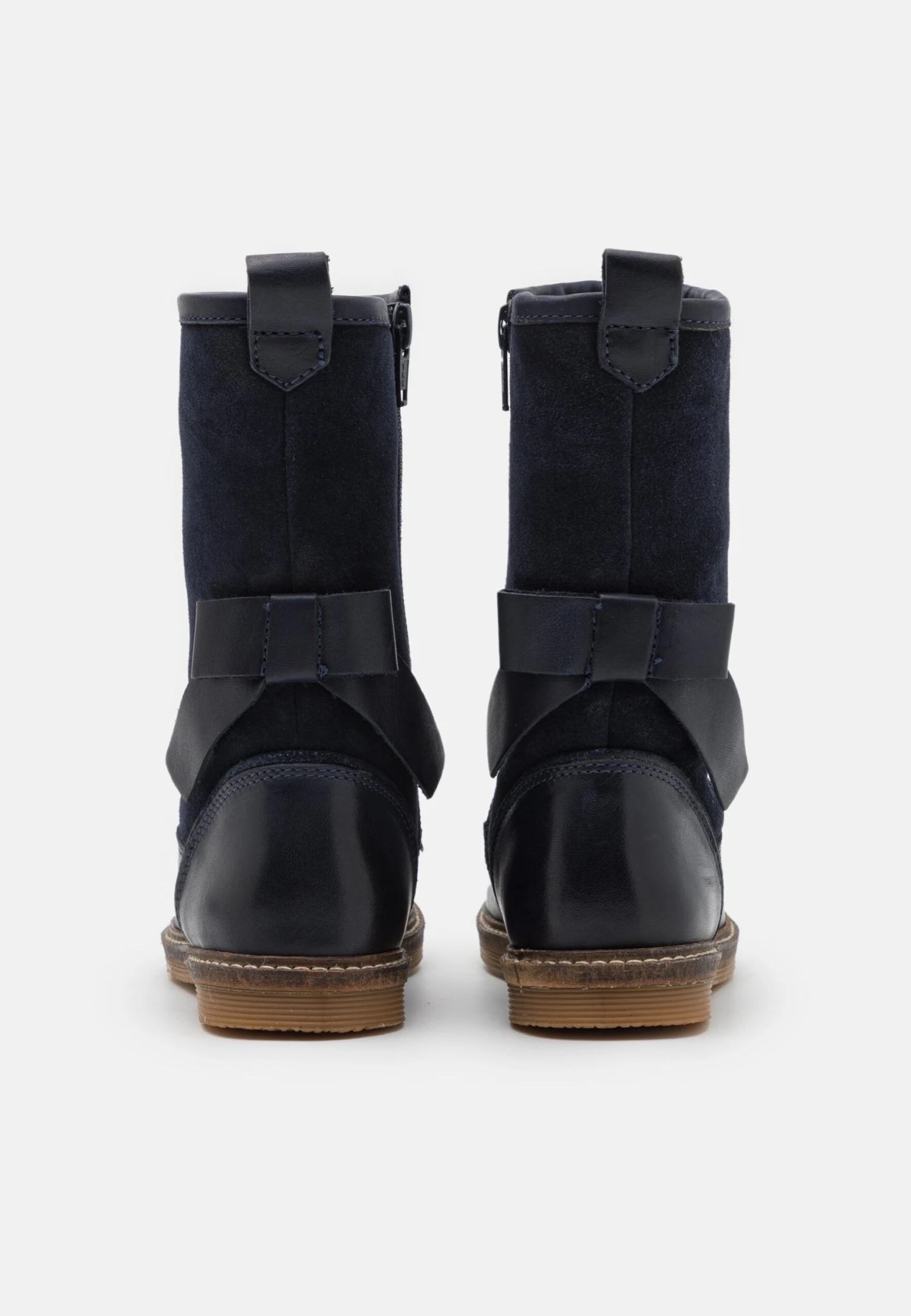 Friboo Leather - Botas - Dark Blue 3 Friboo Leather - Botas - Dark Blue - Image 3