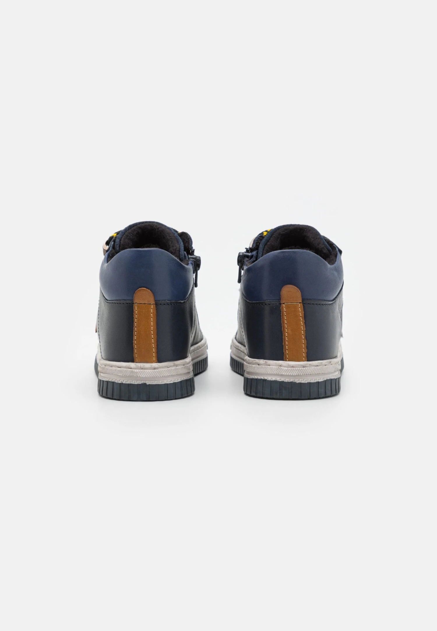 Friboo Leather - Botas - Dark Blue 3 Friboo Leather - Botas - Dark Blue - Image 3