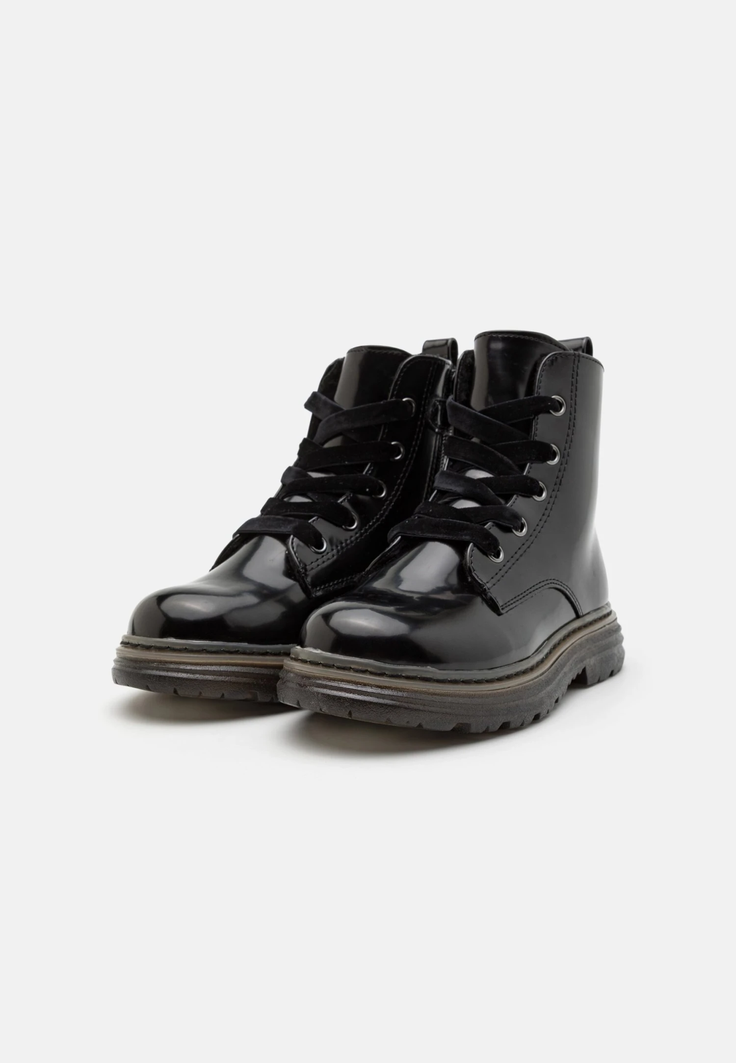 Friboo Botines Con Cordones - Black 2 Friboo Botines Con Cordones - Black - Image 2