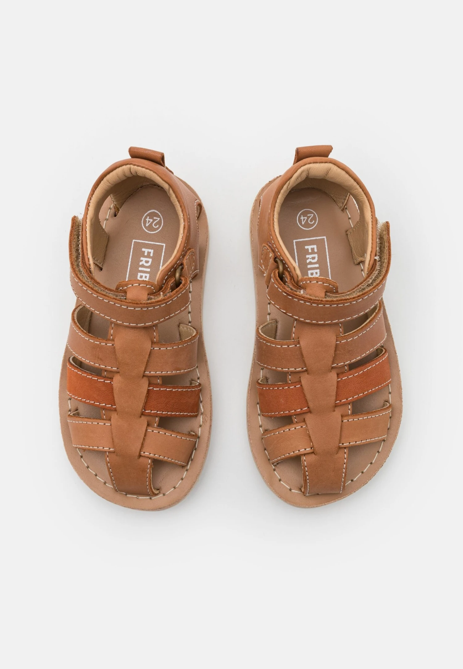 Friboo Leather - Sandalias - Cognac 4 Friboo Leather - Sandalias - Cognac - Image 4